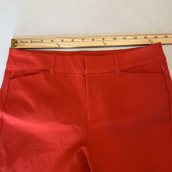 NWT Old Navy Auburn Red High-Waisted Pixie Skinny Pants Size 6 - Picture 4 of 13